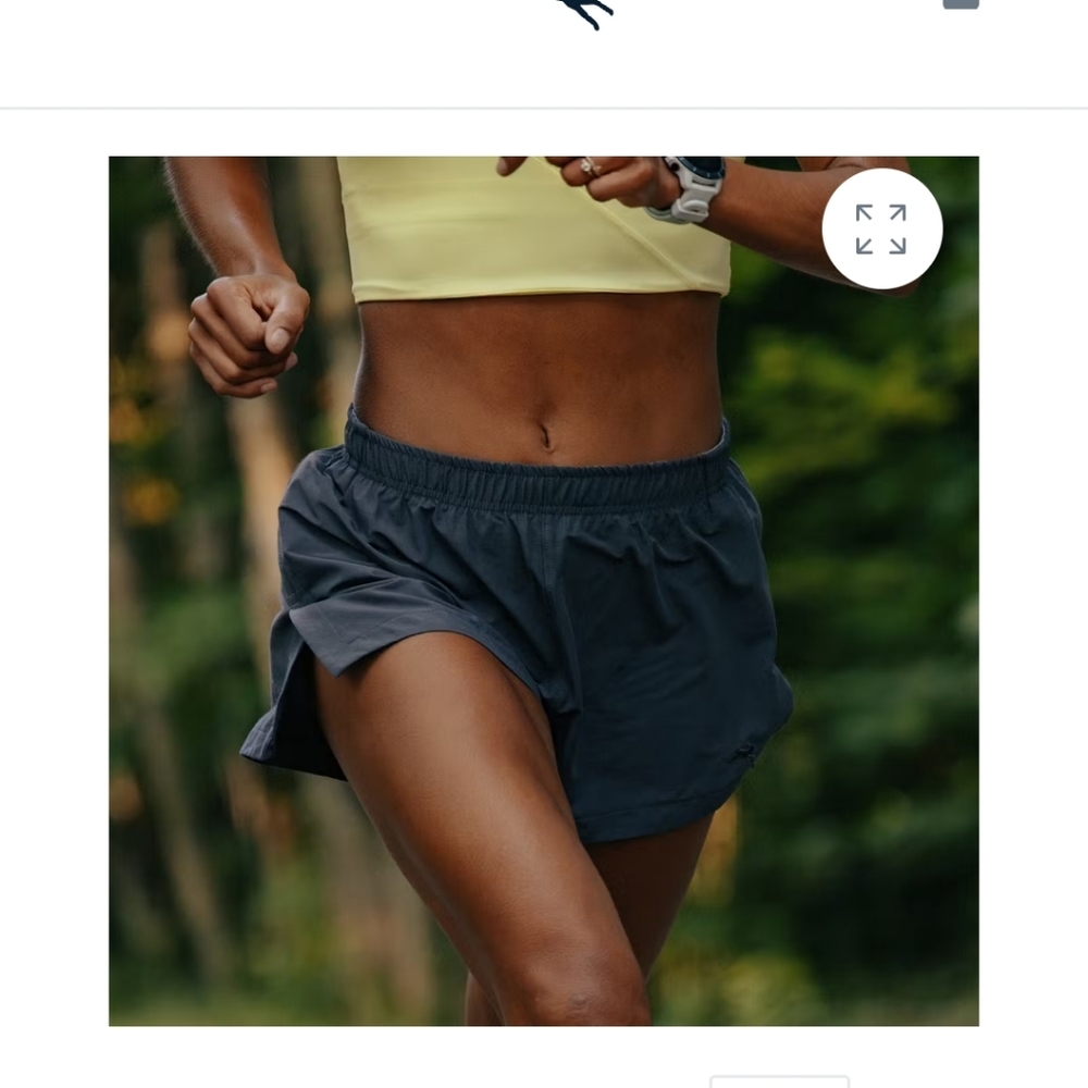 New Tracksmith Harrier Shorts, S, Dark Gray
